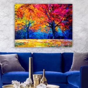 Image of 292880360_70100 Multicolor Decorative Canvas Painting