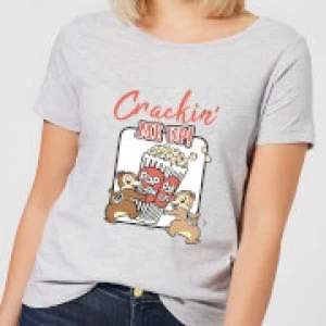 Image of Disney Crackin Me Up Womens T-Shirt - Grey - S