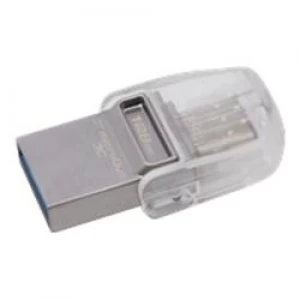 Image of Kingston DataTraveler Micro Duo 128GB USB Flash Drive