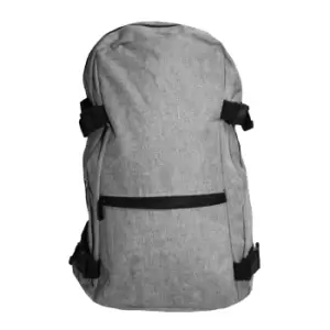Image of SOLS Unisex Wall Street Padded Backpack (One Size) (Grey Marl)