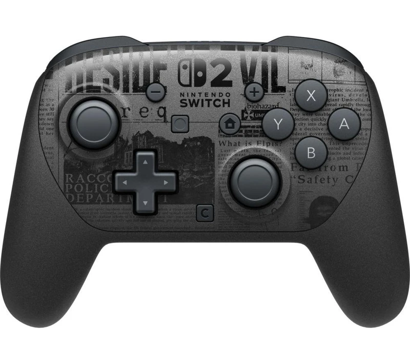 Image of Nintendo Switch 2 Pro Wireless Controller Resident Evil Requiem Edition