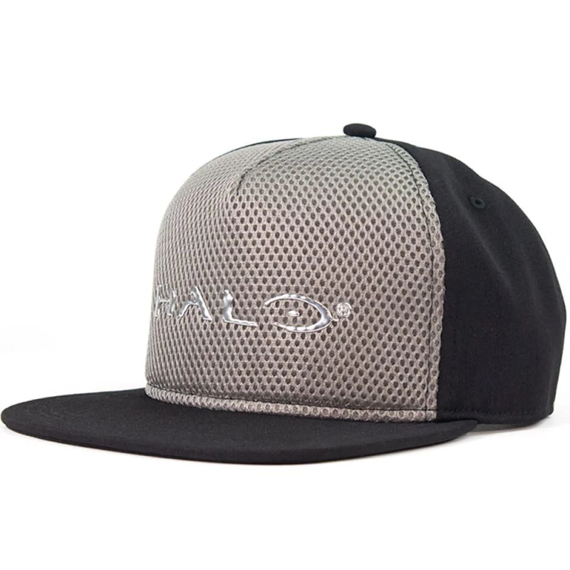 Image of Halo Halo Chrome Snapback - Black S