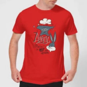 Image of Looney Tunes ACME Anvil Mens T-Shirt - Red - XXL