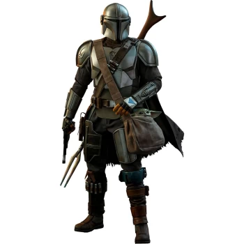 Image of Hot Toys Star Wars The Mandalorian Action Figure 2-Pack 1/4 The Mandalorian & The Child 46 cm