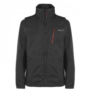 Image of Gelert Horizon Waterproof Jacket Mens - Char/Gelert Red