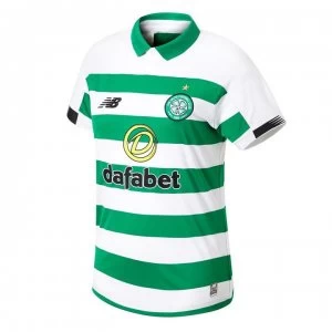 Image of New Balance Celtic Home Shirt 2019 2020 Ladies - White/Green