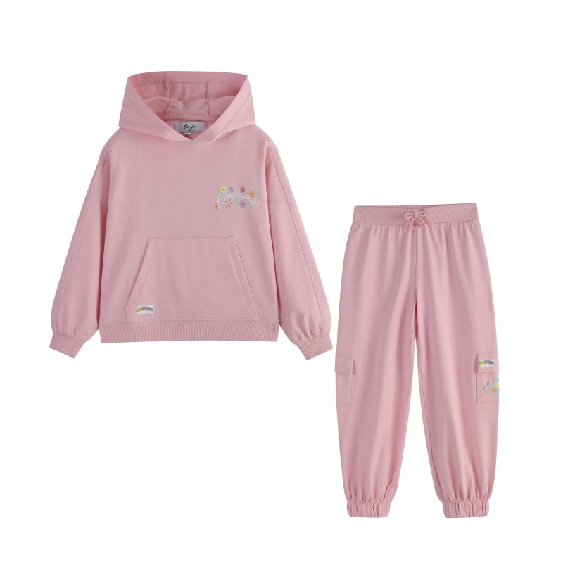 Image of Be You Younger Girl Kindness and Love Jogset - Pink Pink 2 - 3 Years