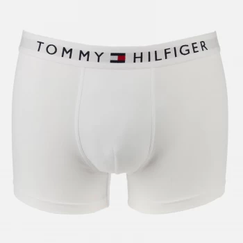 Image of Tommy Hilfiger Mens Tommy Original Cotton Trunks - White - S