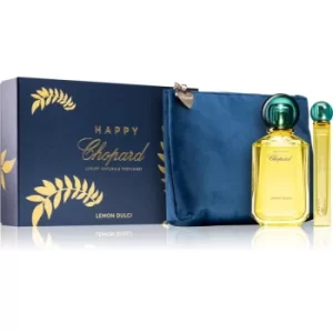 Image of Chopard Happy Lemon Dulci Gift Set 100ml Eau de Parfum + 10ml Eau de Parfum + Pouch