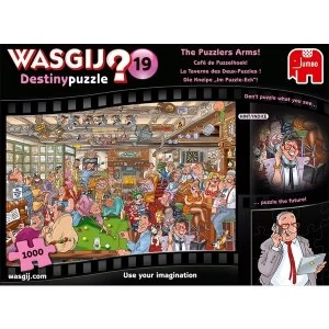 Image of Jumbo Wasgij Destiny 19 - The Puzzlers Arms 1000 Piece Jigsaw Puzzle