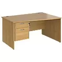 Image of Dams International Wave Desk MP14WRP2O 1,400 x 725 x 800 - 990 mm