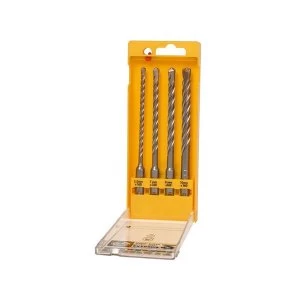 Image of DEWALT Extreme 2 SDS Plus Drill Bit Set 4 Piece 5.5-10mm