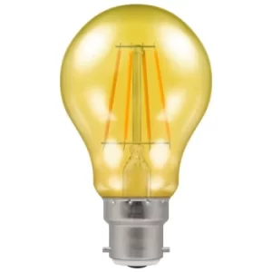 Image of Crompton LED Filament GLS 4.5W Yellow BC-B22d
