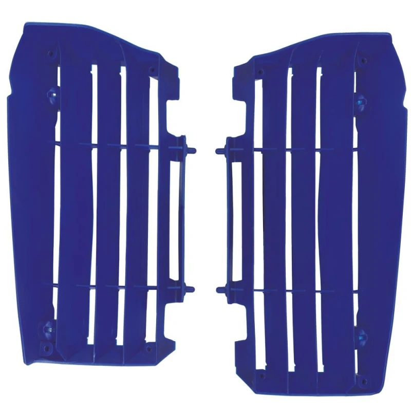Image of Polisport Radiator Louvres - Yamaha YZ 125/250 2022-23, YZ 125/250X 2023 - Blue