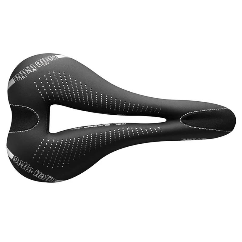 Image of Selle Italia Diva Gel TI316 Superflow Womens Saddle S3 BLACK