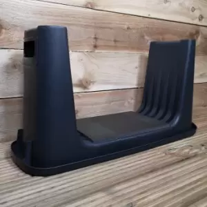 Image of Black Plastic Garden Planting 2-1 Kneeler, Stool and Storage