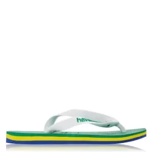 Image of Havaianas Brasil Lay Womens Flip Flops - Green