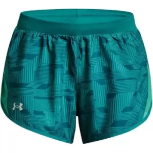 Image of Under Armour Fly By Shorts Ladies - Green