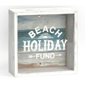 Image of Beach Holiday Fund Money Box By Heaven Sends