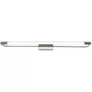 Image of LED 1 x 14W Chrome Bathroom Wall Lamp Large 1 Light 4000K IP44 3yr Warranty - Luminosa Lighting