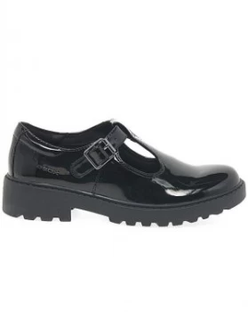 Image of Geox Junior Casey T-Bar F Fit Shoes