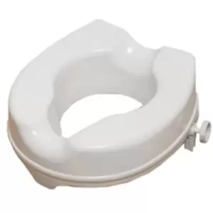Image of NRS Healthcare Linton Plus Raised Toilet Seat - 50mm - Retail Pack Version