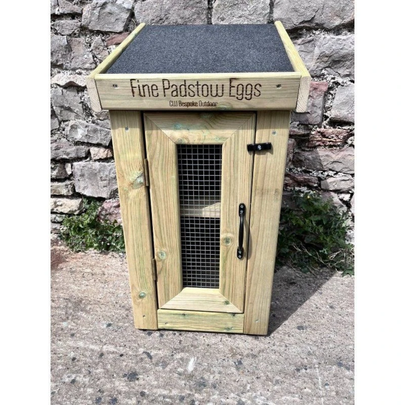 Image of Buttercup Farm Roadside Selling Stand (with Door) - L45 x W50 x H80cm in Brown Brown Unisex