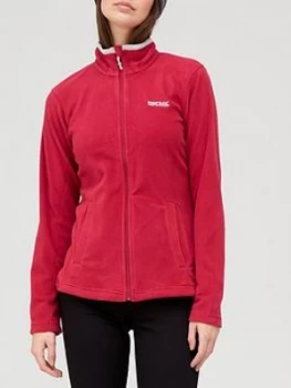 Image of Regatta Clemance II Full Zip Fleece - Pink, Size 8, Women