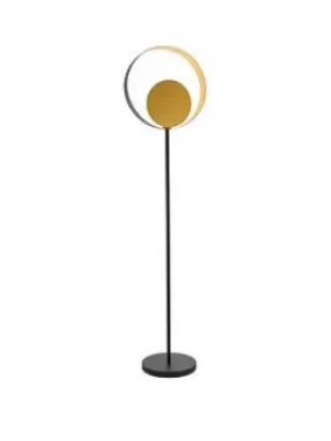 Image of Gallery Paisley Floor Lamp Brass