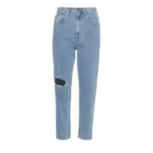 Image of Tommy Jeans UHR Tapered Mom Jeans - Blue