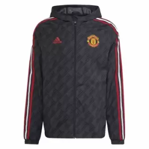 Image of 2022-2023 Man Utd DNA Windbreaker (Night Grey)