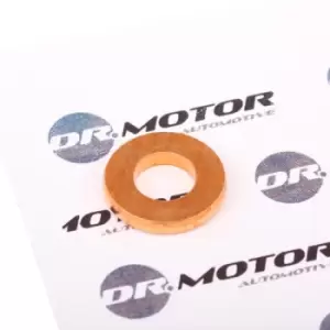 Image of DR.MOTOR AUTOMOTIVE Gaskets DRM0198 Seal, injector holder FORD,PEUGEOT,TOYOTA,Fiesta Mk6 Schragheck (JA8, JR8)