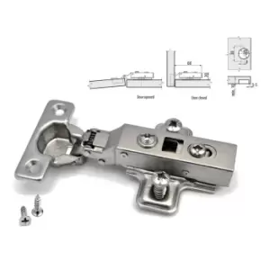 Image of GTV Soft Close 26mm Kitchen Cabinet Door Hinge with Screws, Pack of 40