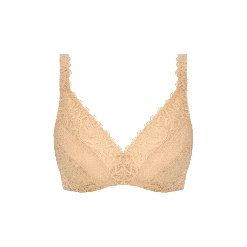 Image of Wacoal Womens minimalist bra Wacoal Raffine Uw Beige Female 100F
