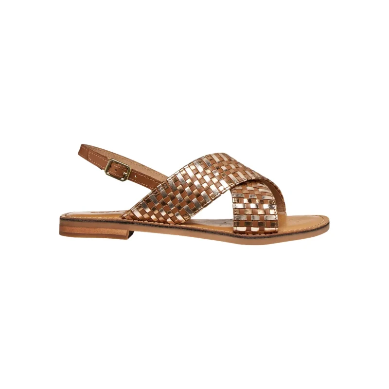 Image of Geox Womens sandals Geox Maddalusia Marron Female 37