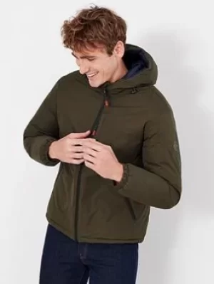 Image of Joules Joules Go To Waterproof Jacket With Padded Inner, Green Size M Men