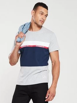 Image of Levis Mighty Pieced T-Shirt - Grey, Size 2XL, Men