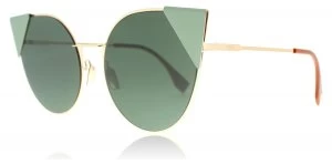 Image of Fendi FF0190S Sunglasses Gold Copper DDB 57mm