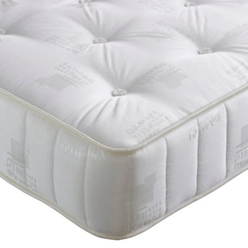 Image of Bedmaster Bedmaster Promo Coil Spring Mattress in White Size: Double White Double Unisex 0764283933256