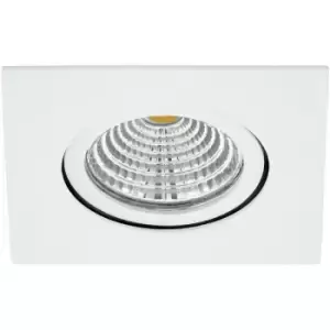 Image of Loops - Wall & Ceiling Flush Downlight White Recess Spotlight 6W Built in led