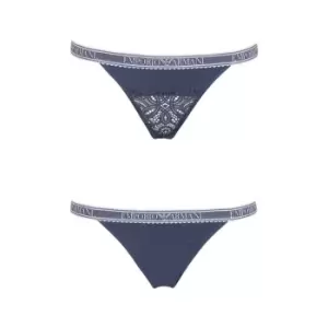 Image of Emporio Armani 2 Pack Underwear Set - Blue