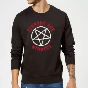 Image of Sinners are Winners Sweatshirt - Black - XL