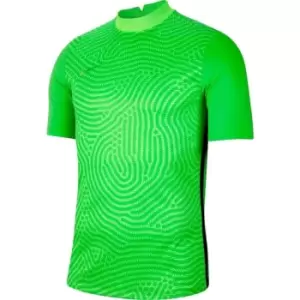 Image of Nike Gardien Short Sleeve Goalkeeper T-Shirt Mens - Green