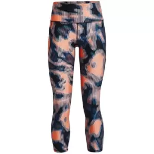 Image of Under Armour Armour HeatGear Armour AOP Ankle Leggings Womens - Pink