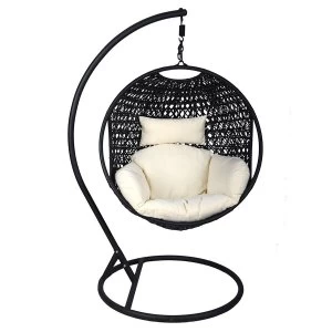 Image of Charles Bentley Spherical Rattan Swing Chair
