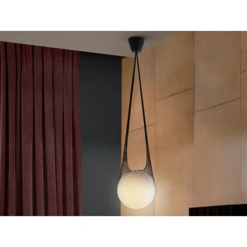 Image of Schuller Lighting - Schuller Globe - Pendant Light Globe Light, Black, 1x E27