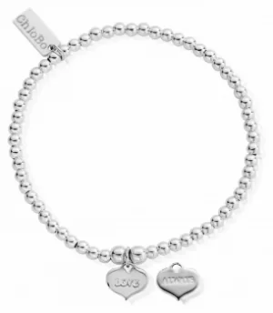 Image of ChloBo Sterling Silver Cute Charm Love Always Bracelet Jewellery