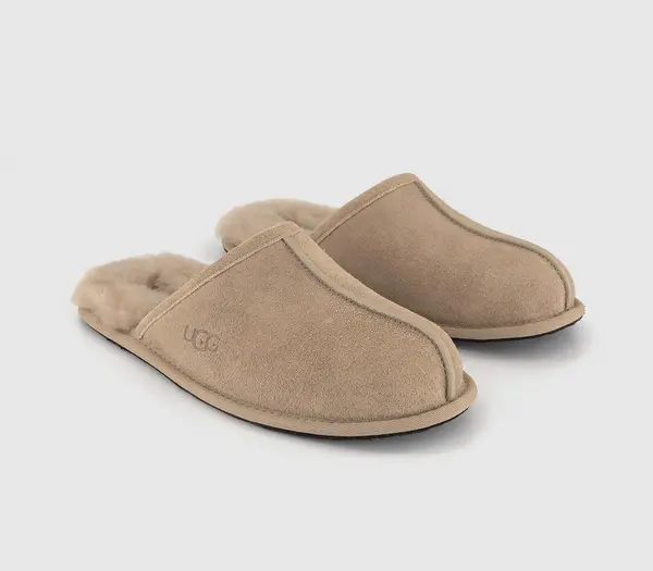 Image of UGG Mens Scuff Slippers Sand, 9