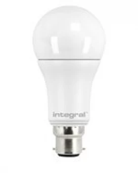 Image of Integral Classic Globe (GLS) 11.6W (75W) 2700K 1060lm B22 Non-Dimmable Frosted Lamp