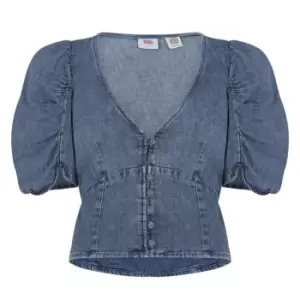 Image of Levis Levis Storia Blouse Womens - Blue